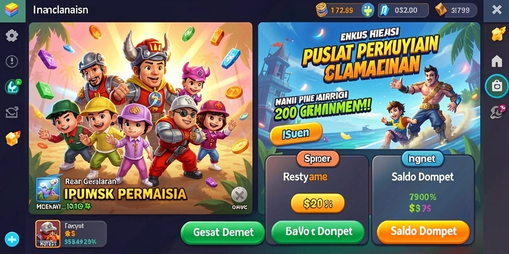 Antarmuka yang menarik dan mudah digunakan.