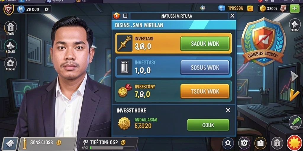 Tampilan karakter yang detail dalam 666J.