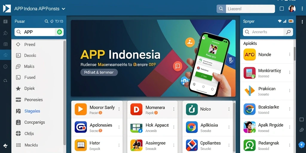 Tampilan beranda yang menarik dan mudah dinavigasi.
