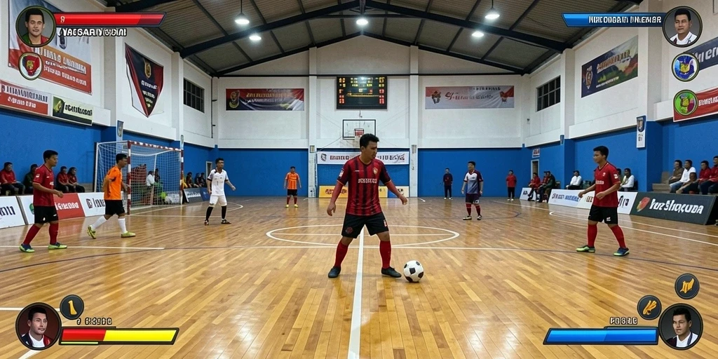 Tampak grafik menawan dari karakter utama.