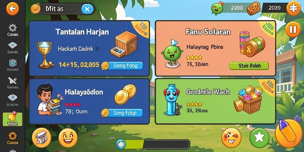Tampilan antarmuka yang user-friendly.