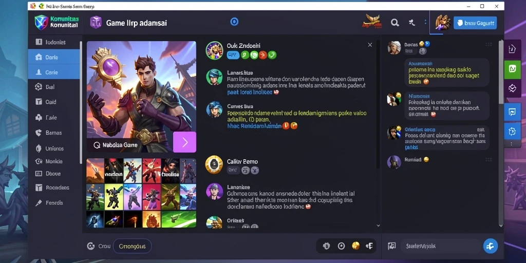 Screenshot menampilkan karakter utama dalam aksi petualangan.