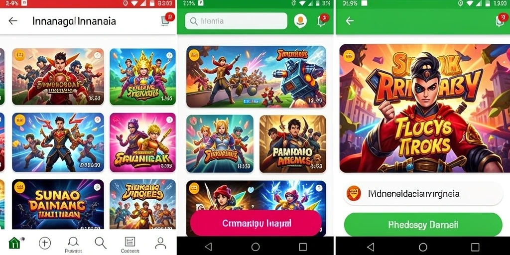 Screenshot menampilkan aksi tim favorit dalam pertandingan intens.