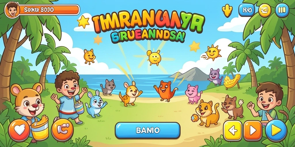 Tampilan antarmuka yang sederhana dan menarik.