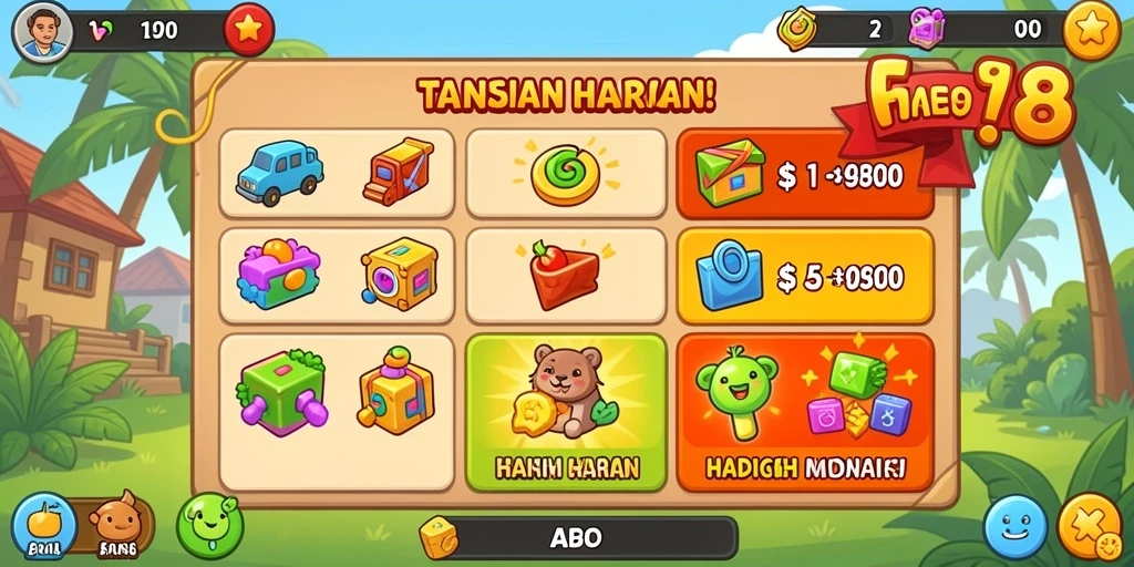 Tampilan antarmuka yang menarik dan intuitif.