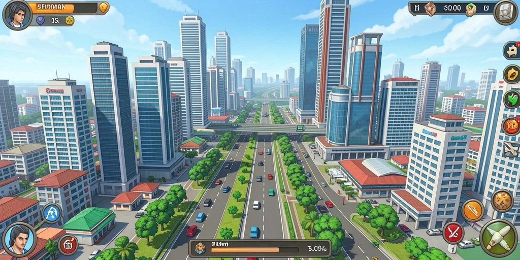 Tampilan antarmuka yang intuitif dan menarik.