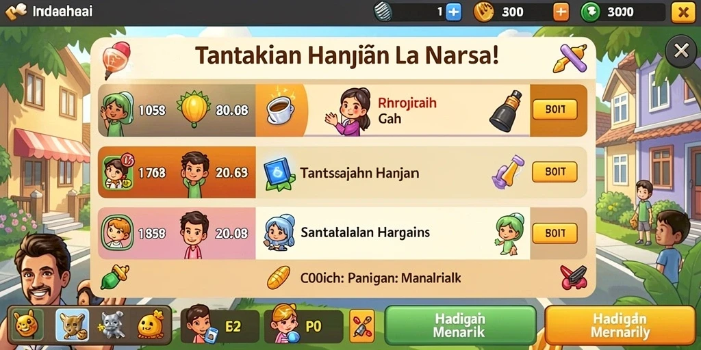 Screenshot menunjukkan grafis luar biasa dalam game H03.