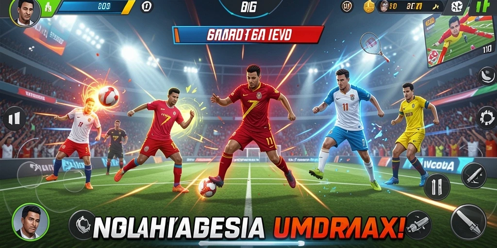 Tangkapan layar menunjukkan tampilan level yang menantang.