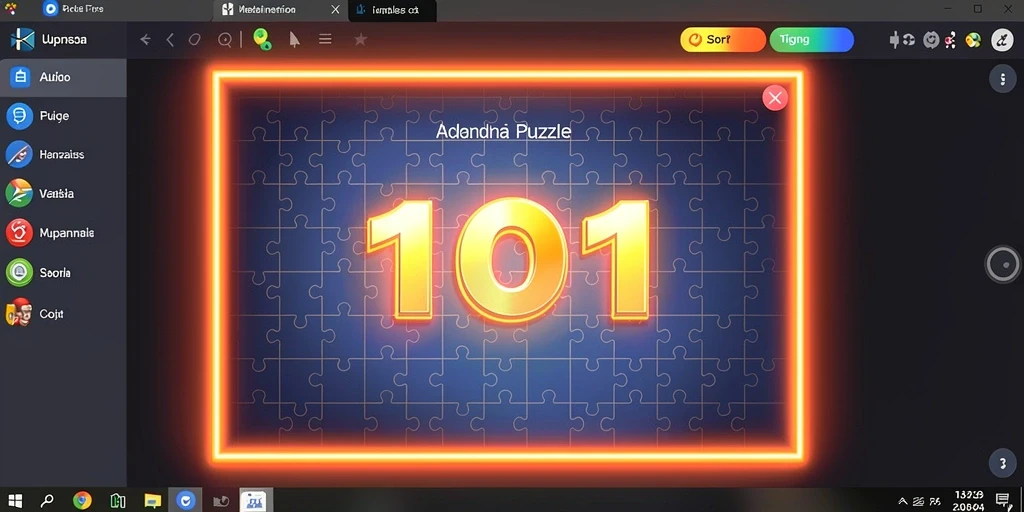 Screenshot menunjukkan tampilan antarmuka yang menarik.