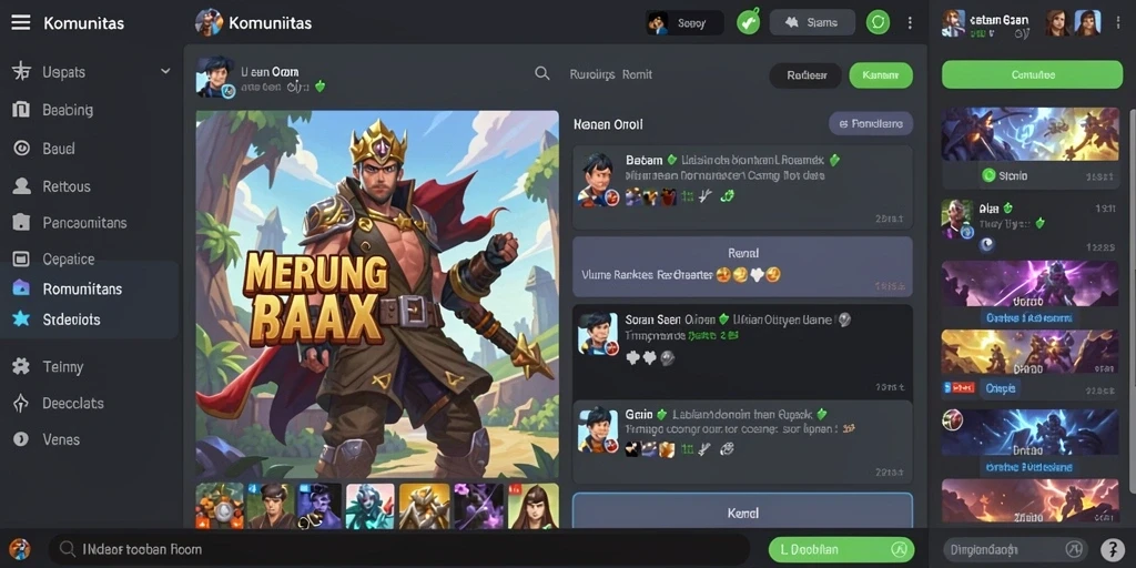 Screenshot memperlihatkan karakter pahlawan dalam aksi.