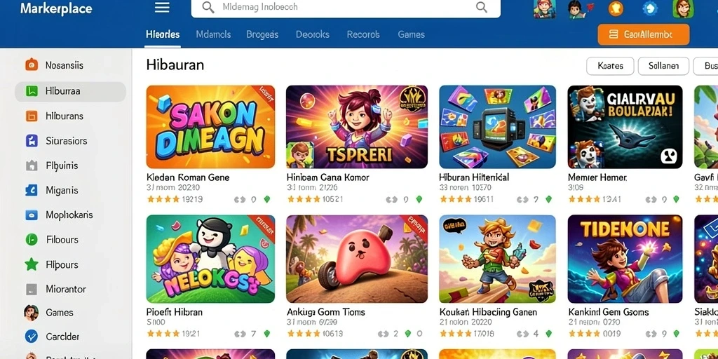 Tampilan utama aplikasi SIA777 yang memukau.